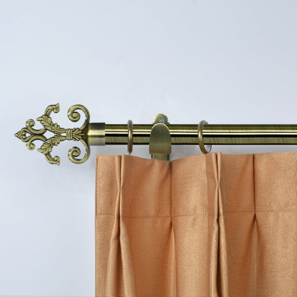 28mm Metal Antique Brass Curtain Rod - Image 4