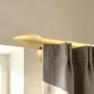 Luxury Spear Finial Inner Track Curtain Rod