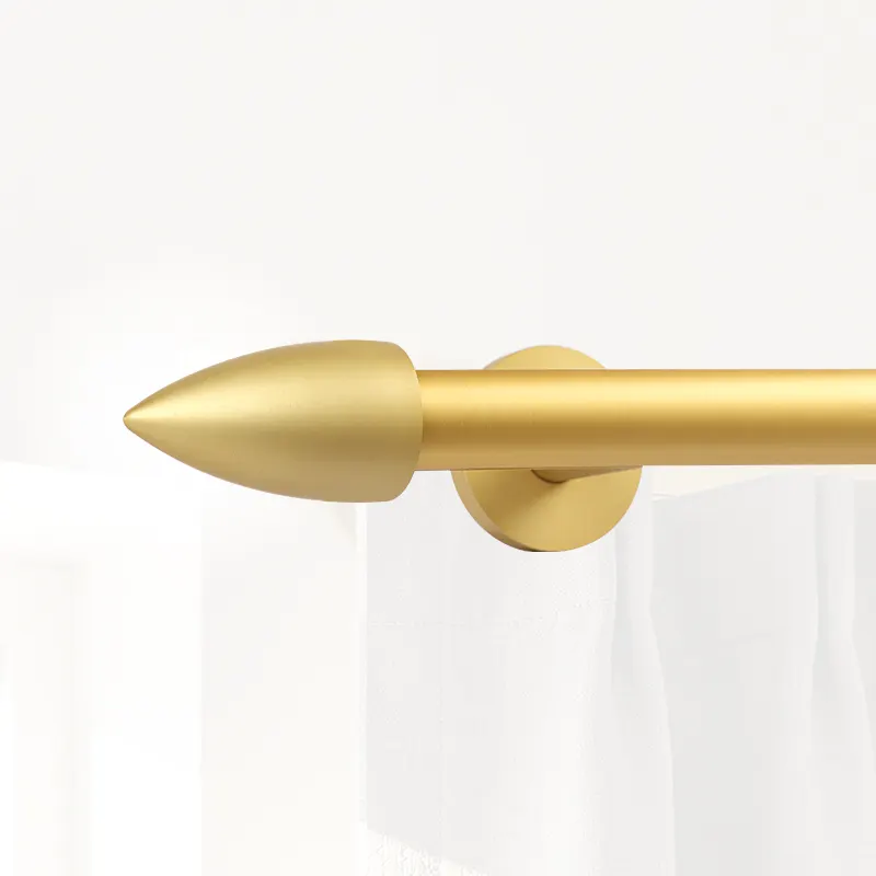 Luxury Spear Finial Inner Track Curtain Rod - Image 3